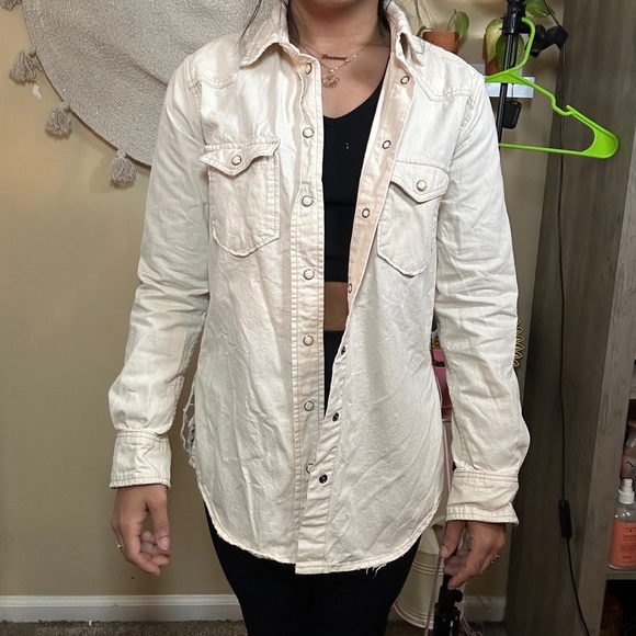 Pins and needles snap button up - Picture 1 of 4